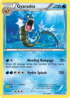 Gyarados #31 Gyarados - Legendary Treasures - #31 - Pokemon TCG card