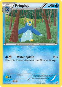 Prinplup #34 Prinplup - Legendary Treasures - #34 - Pokemon TCG card