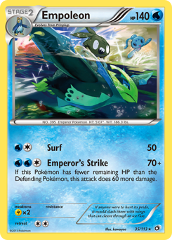 Empoleon - Legendary Treasures - #35 - Pokemon TCG card