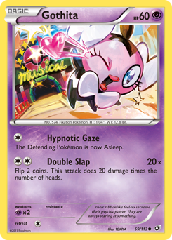 Gothita #69 Gothita - Legendary Treasures - #69 - Pokemon TCG card