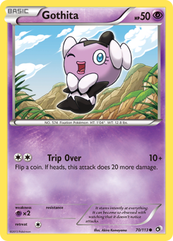 Gothita - Legendary Treasures - #70 - Pokemon TCG card