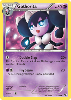 Gothorita - Legendary Treasures - #71 - Pokemon TCG card