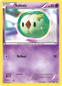 Solosis - Legendary Treasures - #73 - Pokemon TCG card