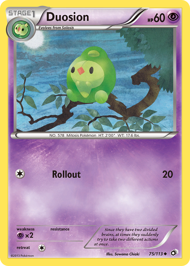 Duosion - Legendary Treasures - #75 - Pokemon TCG card