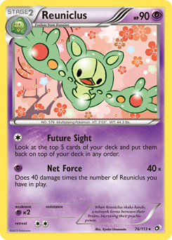 Reuniclus - Legendary Treasures - #76 - Pokemon TCG card