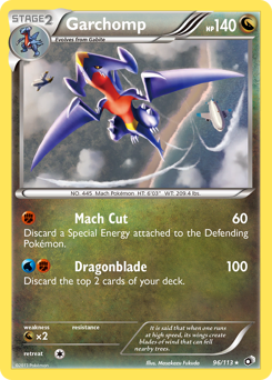 Garchomp #96 Garchomp - Legendary Treasures - #96 - Pokemon TCG card