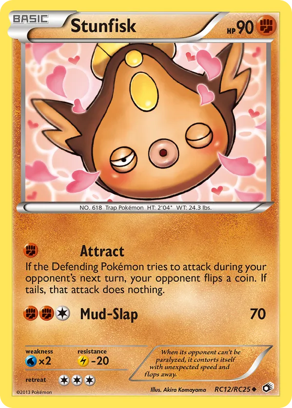 Stunfisk - Legendary Treasures: Radiant Collection - #RC12 - Pokemon TCG card