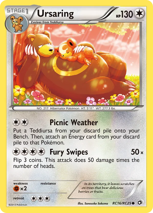Ursaring - Legendary Treasures: Radiant Collection - #RC16 - Pokemon TCG card