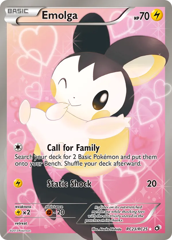 Emolga - Legendary Treasures: Radiant Collection - #RC23 - Pokemon TCG card