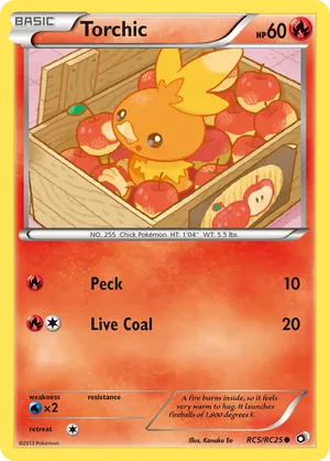 Torchic #RC5 Torchic - Legendary Treasures: Radiant Collection - #RC5 - Pokemon TCG card