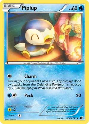 Piplup #RC6 Piplup - Legendary Treasures: Radiant Collection - #RC6 - Pokemon TCG card