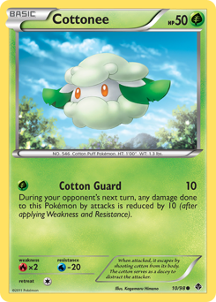 Cottonee - Emerging Powers - #10 - Pokemon TCG card