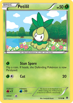 Petilil #13 Petilil - Emerging Powers - #13 - Pokemon TCG card