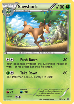 Sawsbuck - Emerging Powers - #16 - Pokemon TCG card