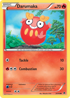 Darumaka #20 Darumaka - Emerging Powers - #20 - Pokemon TCG card