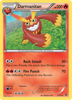 Darmanitan - Emerging Powers - #21 - Pokemon TCG card