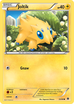 Joltik - Emerging Powers - #33 - Pokemon TCG card