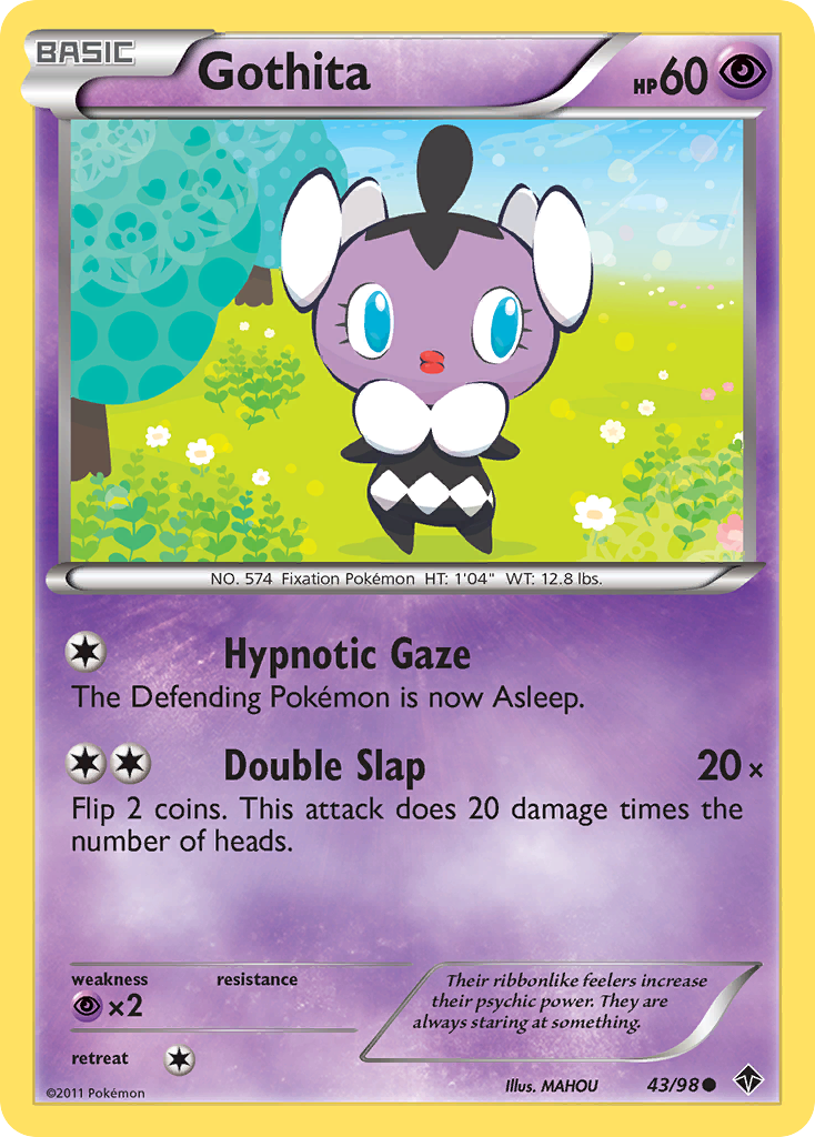 Gothita - Emerging Powers - #43 - Pokemon TCG card