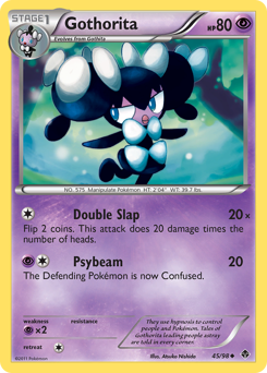 Gothorita - Emerging Powers - #45 - Pokemon TCG card