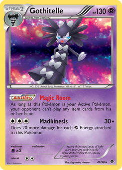 Gothitelle #47 Gothitelle - Emerging Powers - #47 - Pokemon TCG card