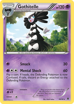 Gothitelle #48 Gothitelle - Emerging Powers - #48 - Pokemon TCG card