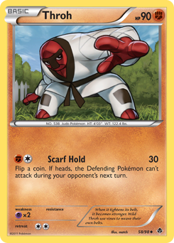 Throh - Emerging Powers - #58 - Pokemon TCG card