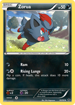Zorua #66 Zorua - Emerging Powers - #66 - Pokemon TCG card