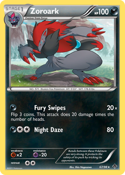 Zoroark - Emerging Powers - #67 - Pokemon TCG card