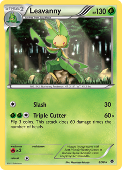 Leavanny #8 Leavanny - Emerging Powers - #8 - Pokemon TCG card