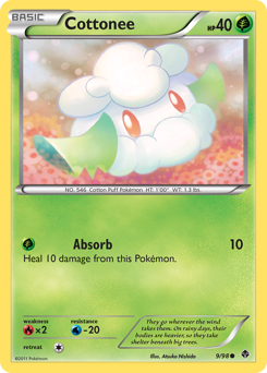 Cottonee - Emerging Powers - #9 - Pokemon TCG card