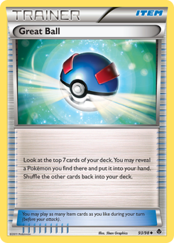 Great Ball - Emerging Powers - #93 - Pokemon TCG card