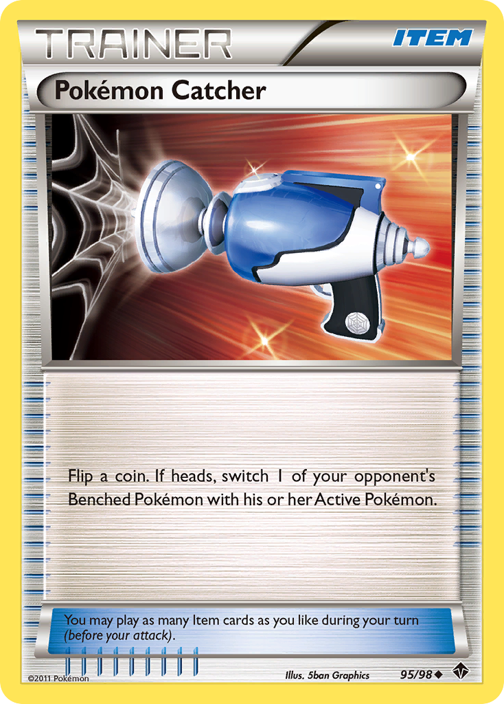 Pokémon Catcher - Emerging Powers - #95 - Pokemon TCG card