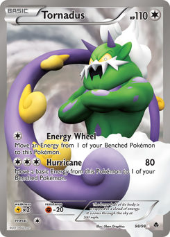 Tornadus #98 Tornadus - Emerging Powers - #98 - Pokemon TCG card