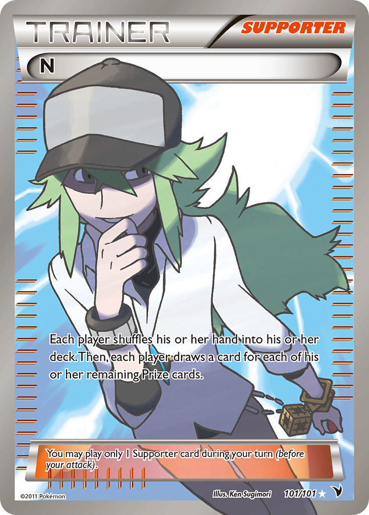 N - Noble Victories - #101 - Pokemon TCG card