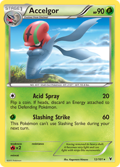 Accelgor - Noble Victories - #12 - Pokemon TCG card