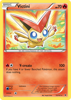Victini #15 Victini - Noble Victories - #15 - Pokemon TCG card