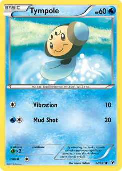 Tympole - Noble Victories - #22 - Pokemon TCG card