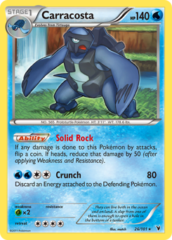 Carracosta - Noble Victories - #26 - Pokemon TCG card