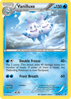 Vanilluxe #29 Vanilluxe - Noble Victories - #29 - Pokemon TCG card