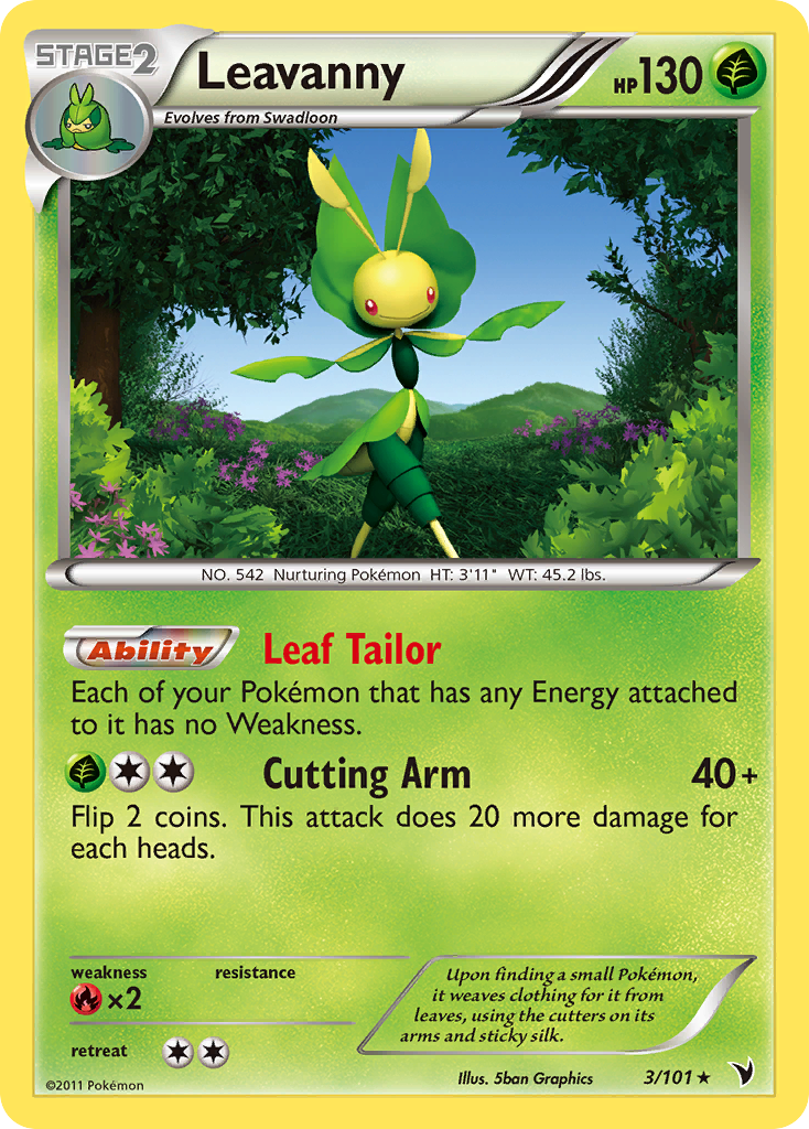 Leavanny - Noble Victories - #3 - Pokemon TCG card