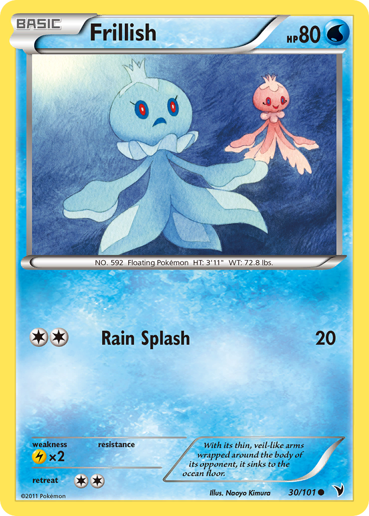 Frillish - Noble Victories - #30 - Pokemon TCG card