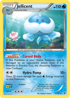 Jellicent #31 Jellicent - Noble Victories - #31 - Pokemon TCG card