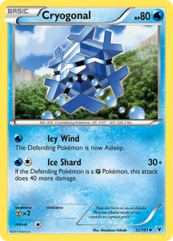 Cryogonal - Noble Victories - #32 - Pokemon TCG card