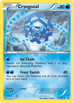 Cryogonal - Noble Victories - #33 - Pokemon TCG card