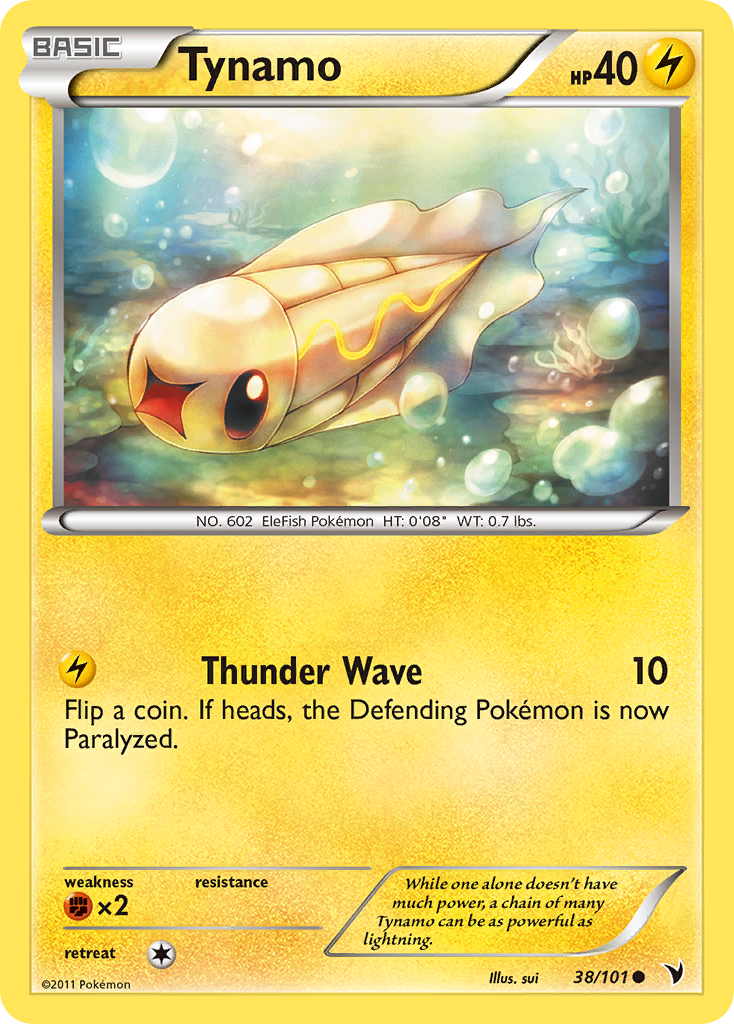 Tynamo - Noble Victories - #38 - Pokemon TCG card
