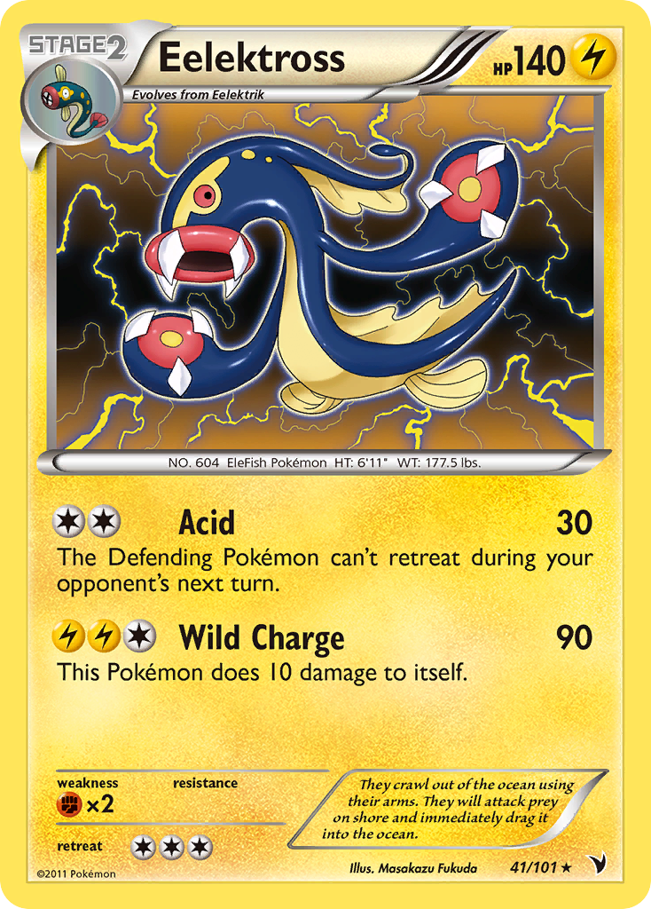 Eelektross - Noble Victories - #41 - Pokemon TCG card