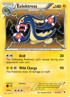 Eelektross - Noble Victories - #41 - Pokemon TCG card