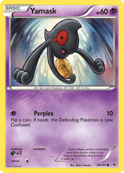 Yamask - Noble Victories - #44 - Pokemon TCG card