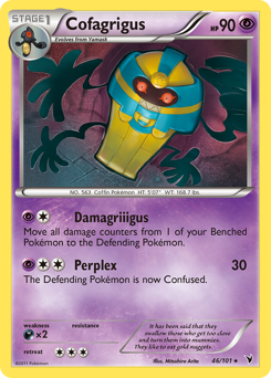 Cofagrigus - Noble Victories - #46 - Pokemon TCG card