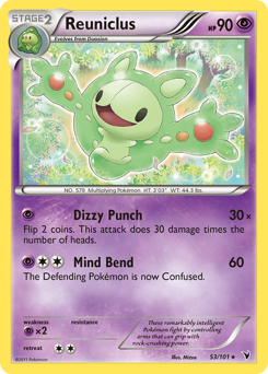Reuniclus - Noble Victories - #53 - Pokemon TCG card